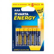 Батарейки Varta "Energy" AАA (6 шт)