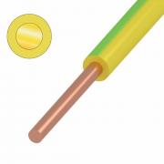 Провод ПуВ (ПВ-1) Rexant 1.5 мм², желто-зеленый [01-8603-3]