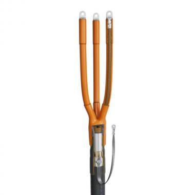 Концевая кабельная муфта КВТ 3КВТп-10-25/50(Б) внутренней установки для кабеля с бумажной изоляцией до 10 кВ [50115]