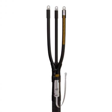 Концевая кабельная муфта КВТ 3КВНТп-1-25/50 (Б) для кабеля с бумажной или пластмассовой изоляцией до 1 кВ [88783]