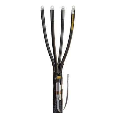 Концевая кабельная муфта КВТ 4КВНТп-1-70/120 для кабеля с бумажной или пластмассовой изоляцией до 1кВ [57890]