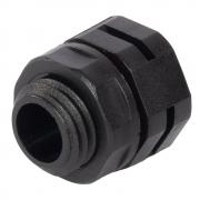 Клапан вентилируемый пластиковый Fortisflex КВП-М12, черный [88663]