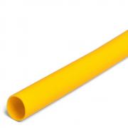 Термоусадочная трубка КВТ ТНТ-3/1,5 желтая, усадка 2:1, в метровой нарезке [84988]