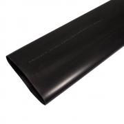 Среднестенные термоусаживаемая трубка клеевая Rexant 160.0/50.0 мм, черная, нарезка по 1 м [26-0160]