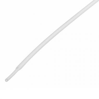 Термоусаживаемая трубка Rexant 1.0/0.5 мм, белая, усадка 2:1, с подавлением горения, нарезка по 1 м [20-1001]