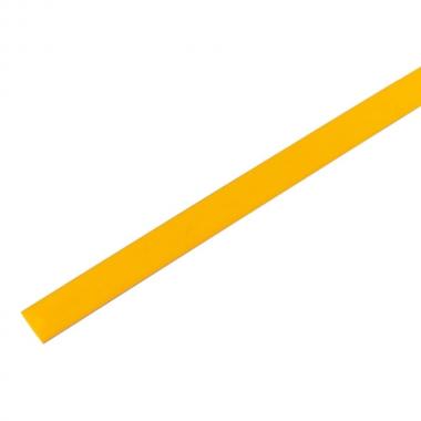 Термоусаживаемая трубка Rexant 13.0/6.5 мм, желтая, усадка 2:1, с подавлением горения, нарезка по 1 м [21-3002]