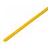 Термоусаживаемая трубка Rexant 3.5/1.75 мм, желтая, усадка 2:1, с подавлением горения, нарезка по 1 м [20-3502]