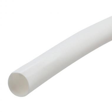 Термоусаживаемая трубка Rexant 5.0/2.5 мм, белая, ролик 2.44 м [29-0021]