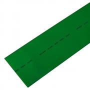 Термоусаживаемая трубка Rexant 50.0/25.0 мм, зеленая, усадка 2:1, с подавлением горения, нарезка по 1 м [25-0003]