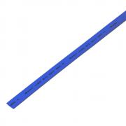 Термоусаживаемая трубка Rexant 7.0/3.5 мм, синяя, усадка 2:1, с подавлением горения, нарезка по 1 м [20-7005]