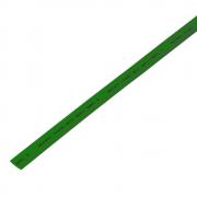 Термоусаживаемая трубка Rexant 7.0/3.5 мм, зеленая, усадка 2:1, с подавлением горения, нарезка по 1 м [20-7003]