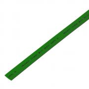 Термоусаживаемая трубка Rexant 8.0/4.0 мм, зеленая, усадка 2:1, с подавлением горения, нарезка по 1 м [20-8003]