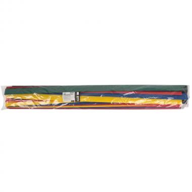 Термоусаживаемые трубки Rexant. 25.0/12.5 мм, набор пять цветов, нарезка по 1 м (25 шт) [29-0175]