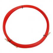 Протяжка кабельная Rexant (мини УЗК в бухте) стеклопруток, красная, Ø 3.5 мм, 15 м [47-1015]