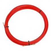 Протяжка кабельная Rexant (мини УЗК в бухте) стеклопруток, красная, Ø 3.5 мм, 25 м [47-1025]