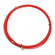 Протяжка кабельная Rexant (мини УЗК в бухте) стеклопруток, красная, Ø 3.5 мм, 7 м [47-1007]
