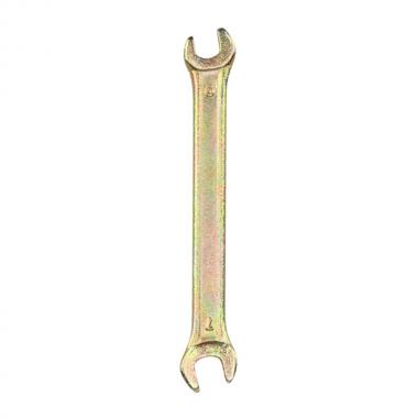 Ключ рожковый Rexant 6х7 мм, желтый цинк [12-5821-2]