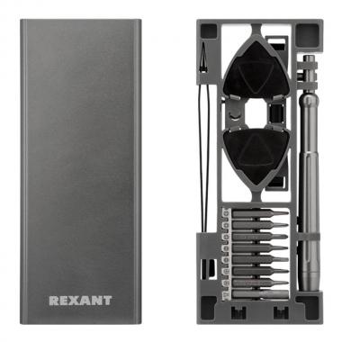 Набор отверток для точных работ Rexant XA-04, 24 предмета [12-4754]