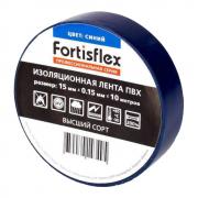 Изолента ПВХ Fortisflex 15х0.15х10, синяя [71227]