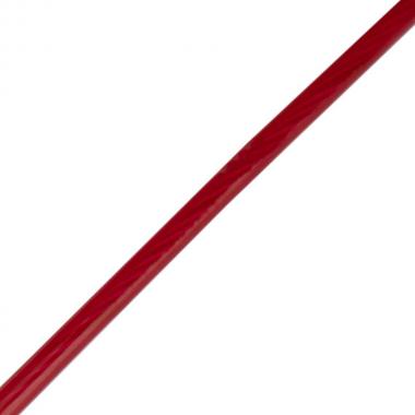 Трос стальной в ПВХ оплетке Rexant Ø 2.5 мм, красный, моток 20 м [09-5125-1]