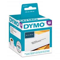 Этикетки Dymo S0722370/99010, 28 x 89 мм, белые (2 х 130 шт)