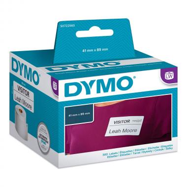 Этикетки Dymo S0722560/11356, 89 x 41 мм, белые (300 шт)