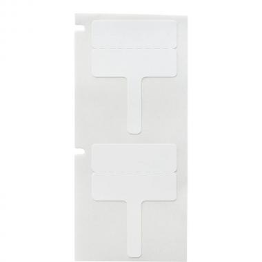 Этикетки Brady BPTFT-01-425 белый полипропилен, Т-образный флажок, 30 х 10 мм (1000 шт) [brd217025]