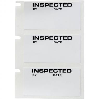 Этикетки Brady M6‐30‐423‐INSP полиэстер, 19.05 х 38.1 мм, белые глянцевые (250 шт) [brd173805]