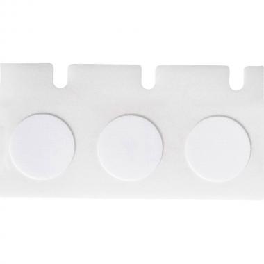 Этикетки Brady M71-82-499 нейлоновая ткань, диаметр 9.53 мм, белые (500 шт) [brd114860]