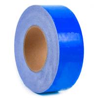 Светоотражающая самоклеящаяся лента синяя, 100 мм х 45.7 м