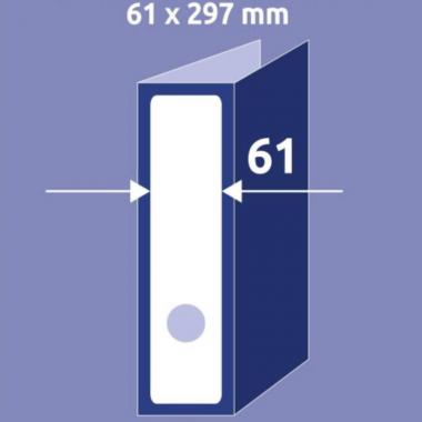 Этикетки для корешков папок Avery Zweckform, 61 х 297 мм, белый (30 шт, 10 листов) [L4759-10]