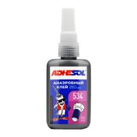 Анаэробный клей Adhesol 534 для резьбовых соединений, средней прочности, 50 мл [534100]