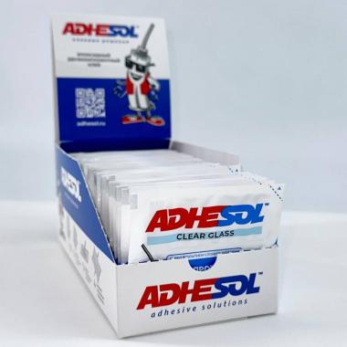 Эпоксидный клей Adhesol Clear Class двухкомпонентный прозрачный, сашет 4 мл [500508]
