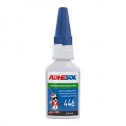 Цианоакрилатный клей Adhesol 446 для металла, 20 мл [446101]