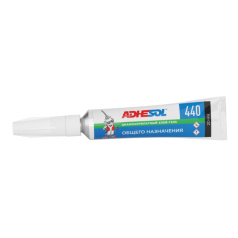 Цианоакрилатный гель Adhesol ЦА 440, 20 мл