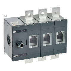 Выключатель-разъединитель IEK KARAT, ВРК без рукоятки управления, 3P, 630А [KA-VR10-3-0630]