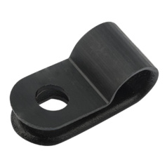 Кабельная скоба под винт Rexant 5 мм, черная (50 шт) [07-4405-1]