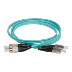 Оптический коммутационный шнур ITK MM, 50/125 (OM3), FC/UPC-FC/UPC, Duplex, 70 м, бирюзовый [FPC5003-FCU-FCU-C2L-70M]