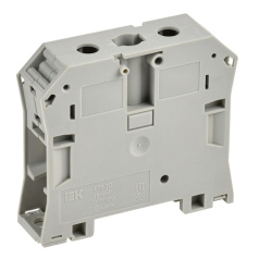Клеммная колодка проходная IEK "ARMAFIX" CTS 70 мм², фаза, серая [YCT10-00-K03-070]