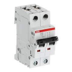 Автоматический выключатель ABB S202 2P C80 6кА [2CDS252001R0804]