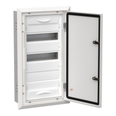 Корпус металлический IEK TITAN 5 ЩРв-36 (1х36), 630х365х130 мм, IP31, белый [TI5-50-V-036-31]