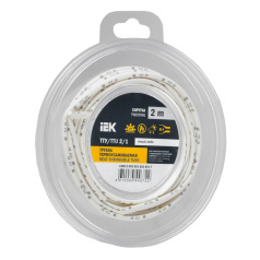 Термоусаживаемая трубка IEK ТТУ нг-LS 2/1, белая, 2 м [UDR12-002-001-002-K01-T] 