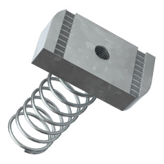 Гайка канальная с удлиненной пружиной IEK М6 х 40 (30 шт) [CMZ12-GK-06]