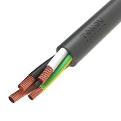 Кабель гибкий медный КГтп-ХЛ TOKOV ELECTRIC, 3х1.5+1х1.5 (PE) 380/660-3 [00-00027185]