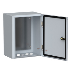 Корпус металлический IEK ЩМП-1-0, 400х300х220 мм, У2, IP54, серый [YKM40-01-54]