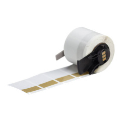 Самоламинирующиеся этикетки Brady M6‐31‐427‐BR винил, 25.4 х 38.1 мм, коричневые, 250 шт [brd173821]