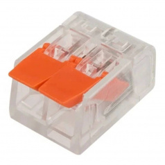 Клемма соединительная рычажковая Rexant СМК 221-412 (5 шт) [06-0216-A5]