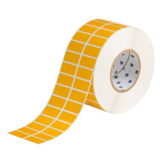 Этикетки Brady THT-6-423-10-YL полиэстер, 38.1 х 19.05 мм, желтые глянцевые, 10000 шт [brd132413]