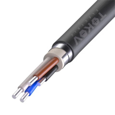 Кабель силовой алюминиевый АВБШв TOKOV ELECTRIC, 4х4 мм², ОК (N), 660 В [00-00036283]