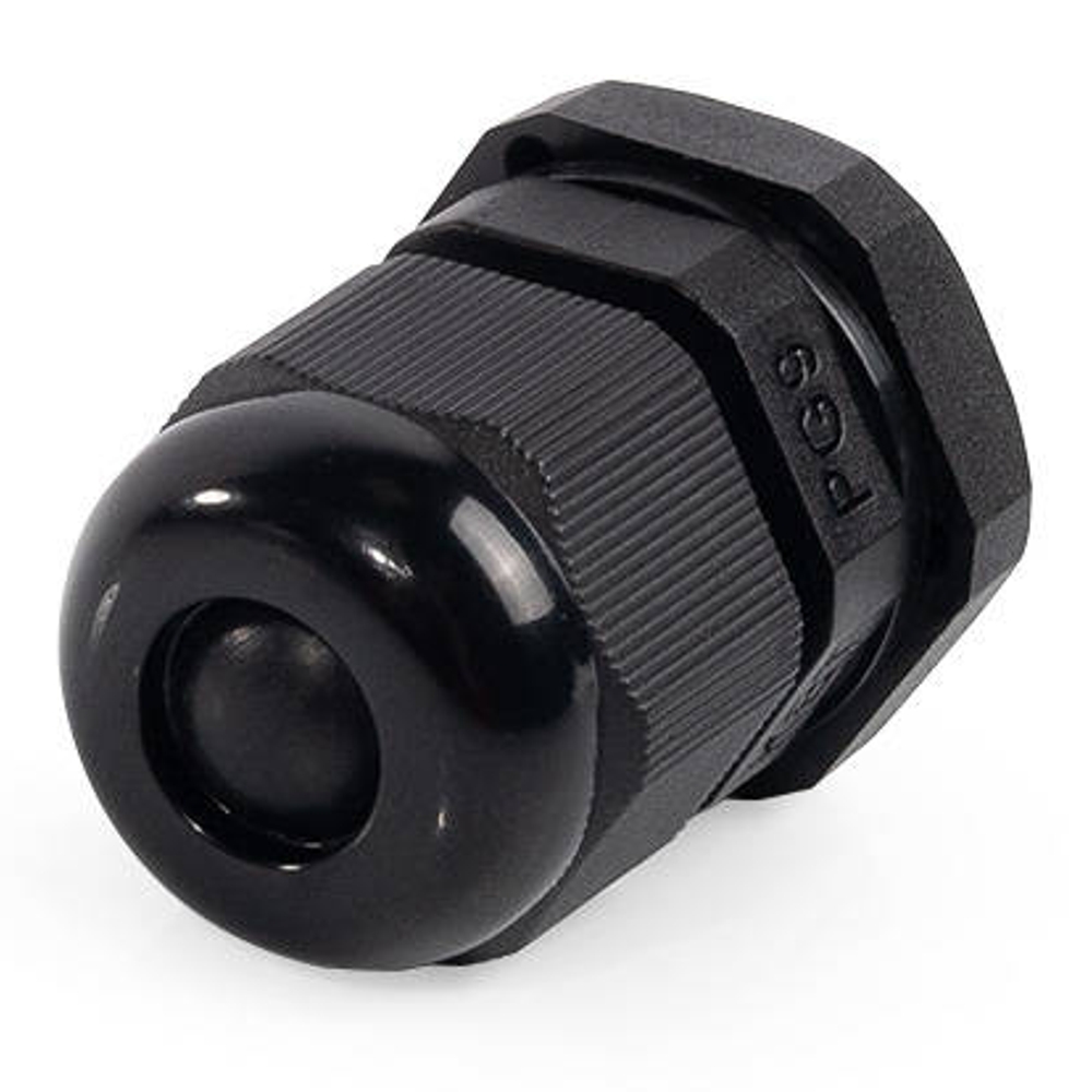 Кабельный ввод пластиковый Fortisflex PG 9, 4-8 мм, черный [88640]